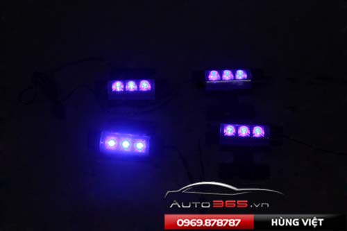 Led soi chân đổi màu bằng app
